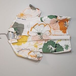 Ted Baker floral button-down shirt.